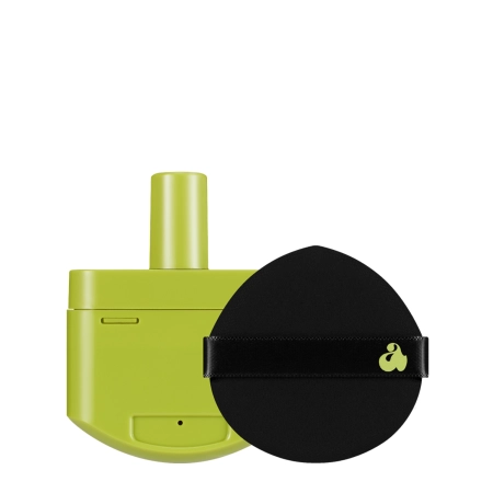 Unleashia - Satin Wear Healthy-Green Cushion - Wkład + Gąbeczka - Satynowy Podkład w Poduszce - 46N Burnt Umber - 15g