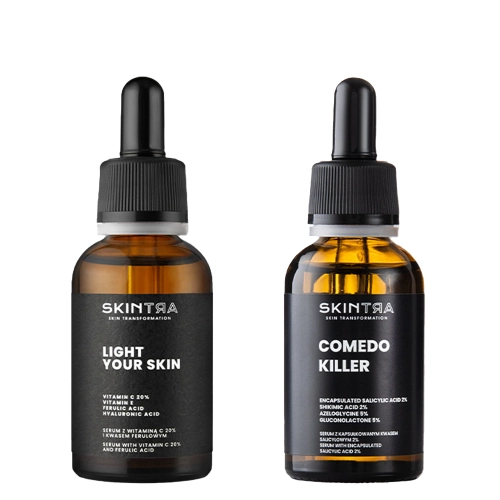 Zestaw - SkinTra Clear & Bright Duo - 30ml + 30ml