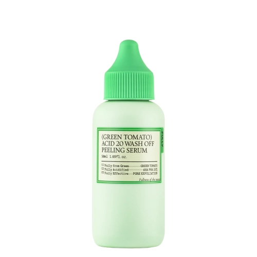 FULLY - Green Tomato Acid 20 Wash Off Peeling Serum - Peeling do Twarzy - 50ml
