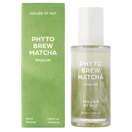 House of Hur - Phyto Brew Matcha Ampoule - Ampułka Nawilżająco-Rozświetlająca - 50ml
