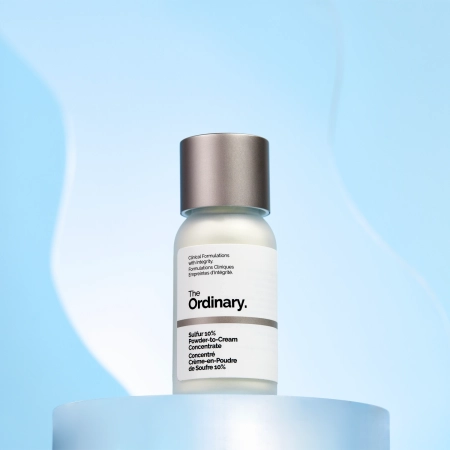 The Ordinary - Sulfur 10% Powder-to-Cream Concentrate - Punktowy Puder na Niedoskonałości - 5g
