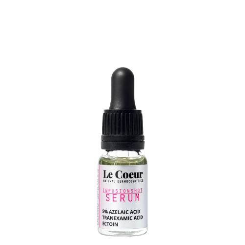 Le Coeur - Dermo-Spicules Infusionshot - Serum z Mikroigłami 5% Kwasu Azelainowego Kwasem Traneksamowym i Ektoiną - 10ml
