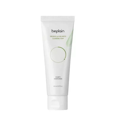 Beplain - Greenful Ph-Balanced Cleansing Foam - Oczyszczająca Pianka do Twarzy - 80ml
