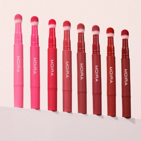 Moira - Cushion Kiss Lip Cream - Pomadka do Ust - 009 Tulle Magenta - 1,5g 