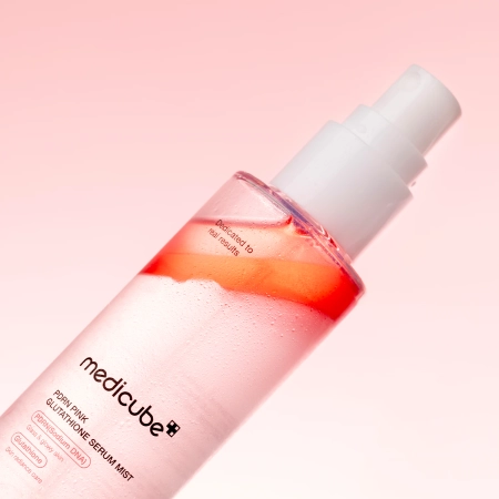 Medicube - PDRN Pink Glutathione Serum Mist - Ujędrniająca Mgiełka do Twarzy - 100ml