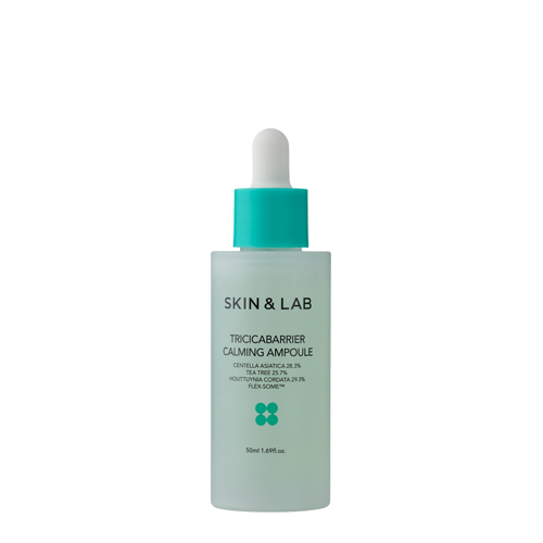 Skin&Lab - Tricicabarrier Calming Ampoule - Kojąca Ampułka do Twarzy z Wąkrotą Azjatycką - 50ml