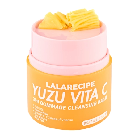 LalaRecipe - Yuzu Vita C 3in1 Gommage Cleansing Balm - Balsam Oczyszczający z Witaminą C - 50ml