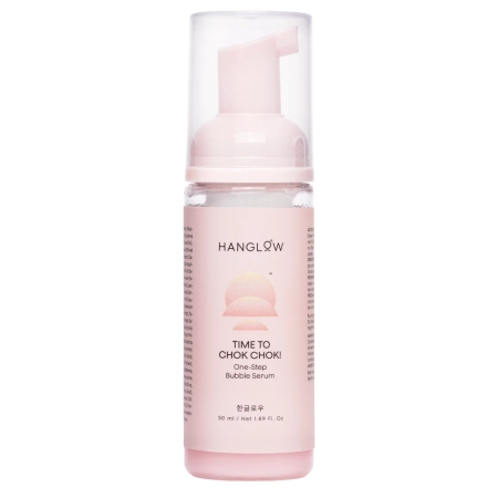 HanGlow - Time to Chok Chok! - One-Step Bubble Serum - Nawilżające Serum w Piance z Antyoksydantami i Postbiotykiem - 50ml