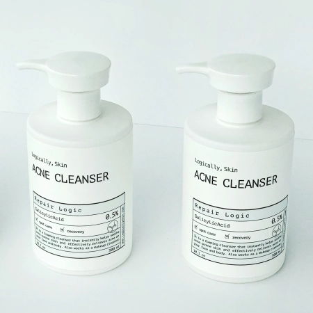 Logically, Skin - Acne Cleanser - Żel do Mycia Twarzy i Ciała z Kwasem Salicylowym - 300ml OUTLET