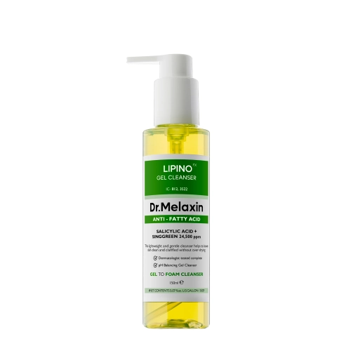 Dr.Melaxin - Lipino Gel Cleanser - Oczyszczający Żel do Twarzy - 150ml