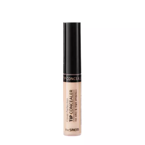 The Saem - Cover Perfection Tip Concealer - SPF 28/PA++ - Kryjący Korektor - 1.5 Natural Beige - 6,5ml