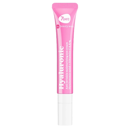 7DAYS - My Beauty Week - Hyaluronic Anti-Wrinkle Moisturizing Eye Concentrate - Nawilżający Krem-Żel pod Oczy - 18ml