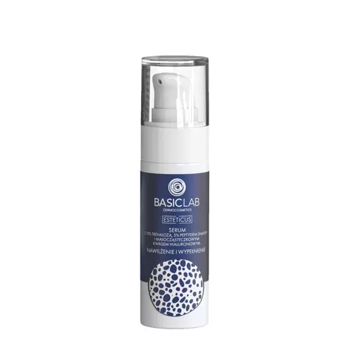BasicLab - Esteticus - Nawilżenie i Wypełnienie - Serum z 10% Trehalozą, 5% Peptydem i Kwasem Hialuronowym - 30ml