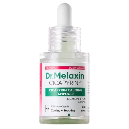 Dr.Melaxin - Cicapyrin Calming Ampoule - Serum do Twarzy z Egzosomami z Wąkroty Azjatyckiej - 30ml