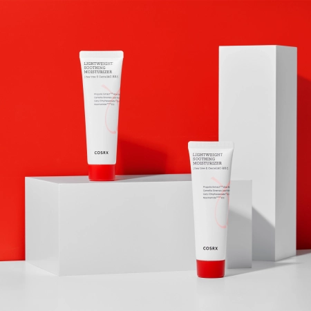 COSRX - AC Collection Lightweight Soothing Moisturizer - Lekki Krem Nawilżający Dla Cery Trądzikowej - 80ml