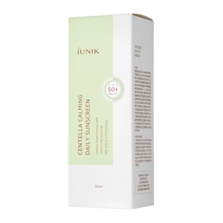 iUNIK - Centella Calming Daily Sunscreen SPF 50+ PA++++ - Krem z Filtrem Przeciwsłonecznym - 60ml 