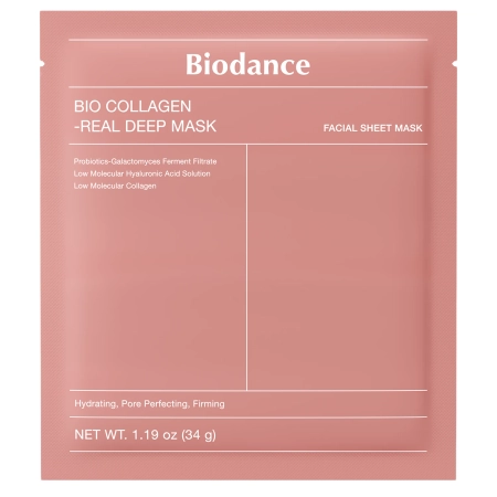 Biodance - Bio-Collagen Real Deep Mask - Ujędrniająca Maska Kolagenowa do Twarzy - 1szt/34g