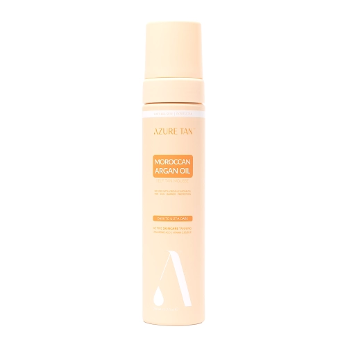 Azure Tan - Moroccan Argan Oil Self Tan Mousse - Samoopalająca Pianka do Ciała - Dark to Ultra Dark - 200ml