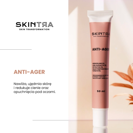 SkinTra - Anti-Ager - Krem Przeciwzmarszczkowy - 50ml - OUTLET