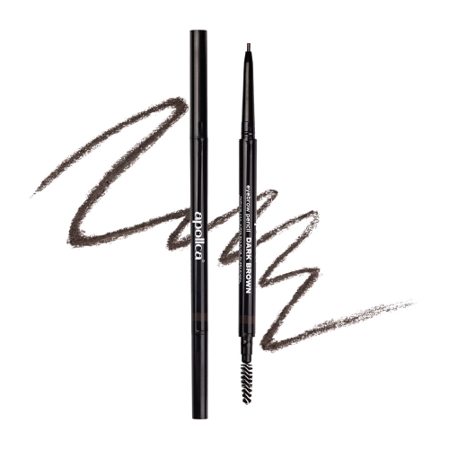 Apollca - Kredka do Brwi Powder - Dark Brown - 1szt