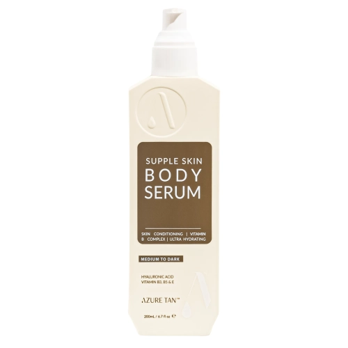 Azure Tan - Supple Skin Serum - Opalające Serum do Ciała - Medium to Dark - 200ml