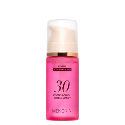 MENOKIN - 30 Seconds Quick Bubble Mask Revital - Rewitalizująca Maska do Twarzy w Piance - 95ml