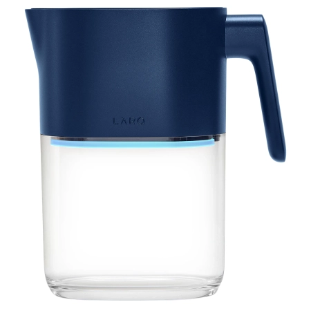 LARQ - Pitcher PureVis - Inteligentny, Samoczyszczący Dzbanek Filtrujący - Monaco Blue - 1,9L 