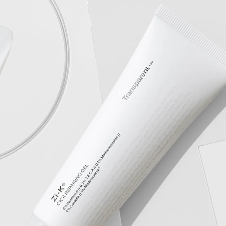 Transparent Lab - ZI-K Cica Repairing Gel - Regenerujący Żel do Twarzy i Ciała - 100ml