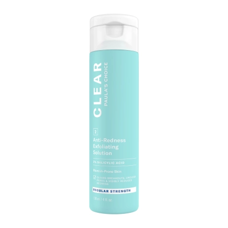 Paula's Choice - Clear - Regular Strength Anti-Redness Exfoliating Solution 2% BHA - Płyn Złuszczający z 2% Kwasem Salicylowym - 118ml OUTLET