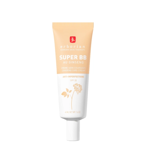 Erborian - Super BB Au Ginseng Nude - Kryjący Krem Korygujący Nieodoskonałości - 40ml