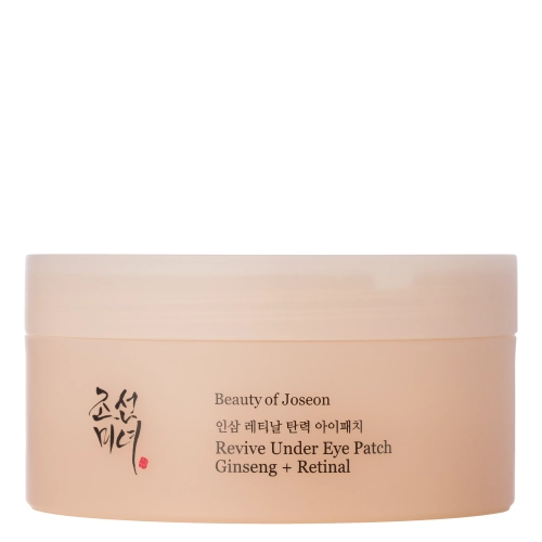 Beauty of Joseon - Revive Under Eye Patch Ginseng + Retinal - Ujędrniające Hydrożelowe Płatki pod Oczy - 60szt.