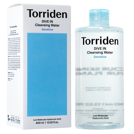 Torriden - Dive In - Low Molecular Hyaluronic Acid Cleansing Water - Nawilżający Płyn Micelarny - 400ml 