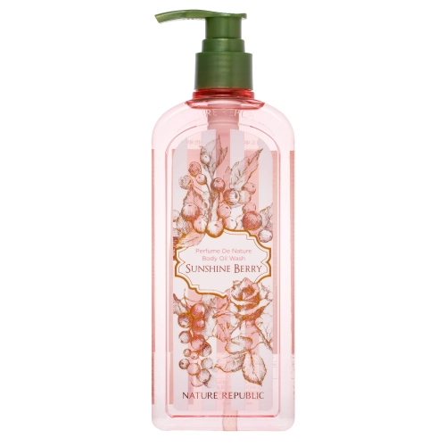 Nature Republic - Perfume De Nature Body Oil Wash - Olejek do Mycia Ciała - Sunshine Berry - 345ml