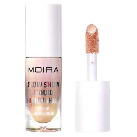 Moira - Glow Show Liquid Highlighter - Rozświetlacz w Płynie - 003 Champagne Delight - 4,3g 