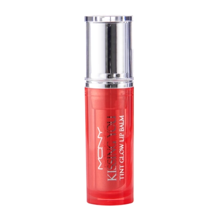 Macqueen - Kissing You Tint Glow Lip Balm - Błyszczący Tint do Ust - Day Red - 3g - OUTLET