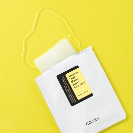 COSRX - Advanced Snail Mucin Power Essence Sheet Mask - Maska w Płachcie ze Śluzem Ślimaka - 25ml