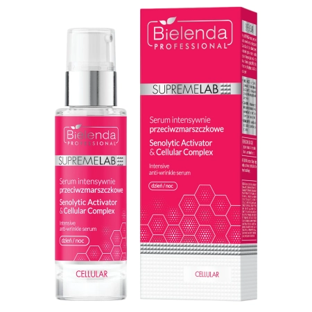 Bielenda Professional - Supremelab - Cellular - Serum Intensywnie Przeciwzmarszczkowe - Senolytic Activator & Cellular Complex - 30ml