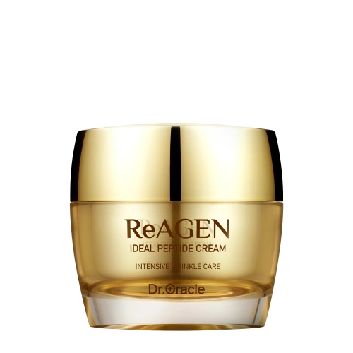 Dr.Oracle - ReAGEN Ideal Peptide Cream - Bogaty Krem Przeciwstarzeniowy z Komórkami Macierzystymi Szarotki Alpejskiej oraz Peptydami - 50ml