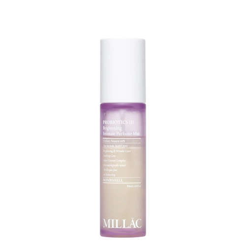 MILLAC - Probiotics III Brightening Intimate Perfume Mist - Probiotyczna Mgiełka Zapachowa do Okolic Intymnych - Bombshell - 50ml