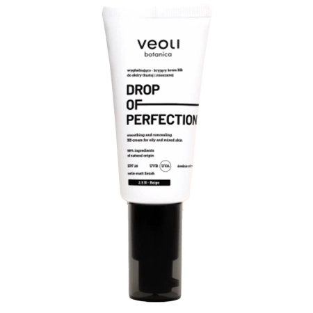 Veoli Botanica - Drop Of Perfection - Wygładzająco-Kryjący Krem BB - 2.5 N - Beige - 30ml