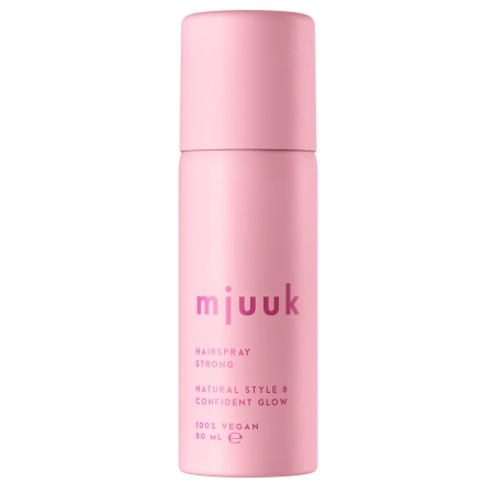 Mjuuk - Hairspray Strong - Utrwalający Spray do Włosów - 50ml