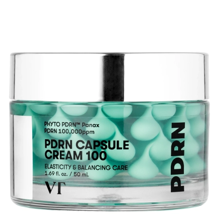 VT Cosmetics - PDRN Capsule Cream 100 - Regenerujący Krem do Twarzy z PDRN - 50ml