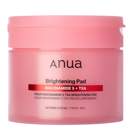 Anua - Niacinamide 5 TXA Brightening Pad - Rozświetlające Płatki do Twarzy - 210ml/60szt