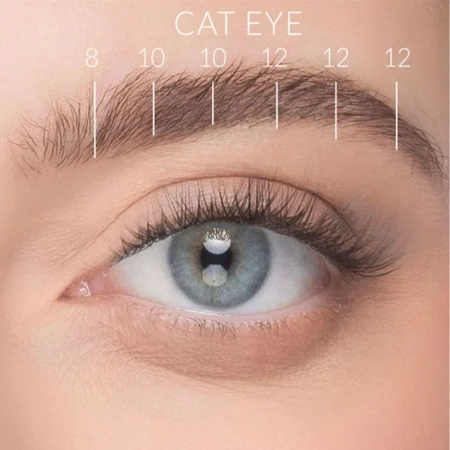 Nanolash - Stick & Go Pre-Glued Lashes - Kępki Rzęs z Klejem - Classy Short - 1 opak.
