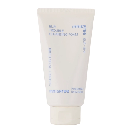 Innisfree - Bija Trouble Cleansing Foam - Pianka Oczyszczająca z Kwasem Salicylowym - 150 ml