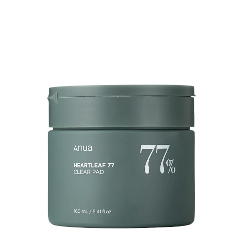 Anua - Heartleaf 77% Clear Pad - Kojące Płatki z Ekstraktem z Pstrolistki - 70szt.