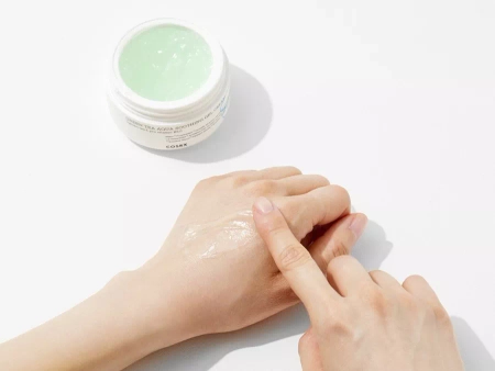 COSRX - Hydrium Green Tea Aqua Soothing Gel Cream - Łagodzący Krem z Wyciągiem z Zielonej Herbaty - 50ml