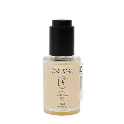 HEVEBLUE - Black Yuja Bean Skin Booster Serum - Nawilżająco-Rewitalizujące Serum do Twarzy - 42ml