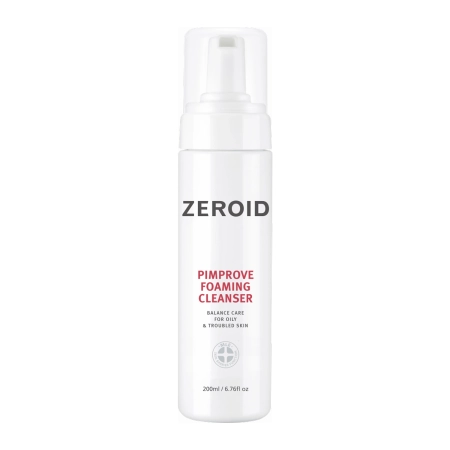 ZEROID - Pimprove Foaming Cleanser - Oczyszczająca Pianka do Twarzy z Kwasem Salicylowym - 200ml