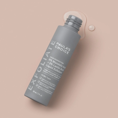 Paula's Choice - 6% Mandelic Acid + 2% Lactic Acid Liquid Exfoliant - Płyn Złuszczający do Twarzy - 88ml